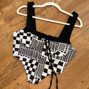 Peppermayo Play It Louder Corset Top - Size US 6